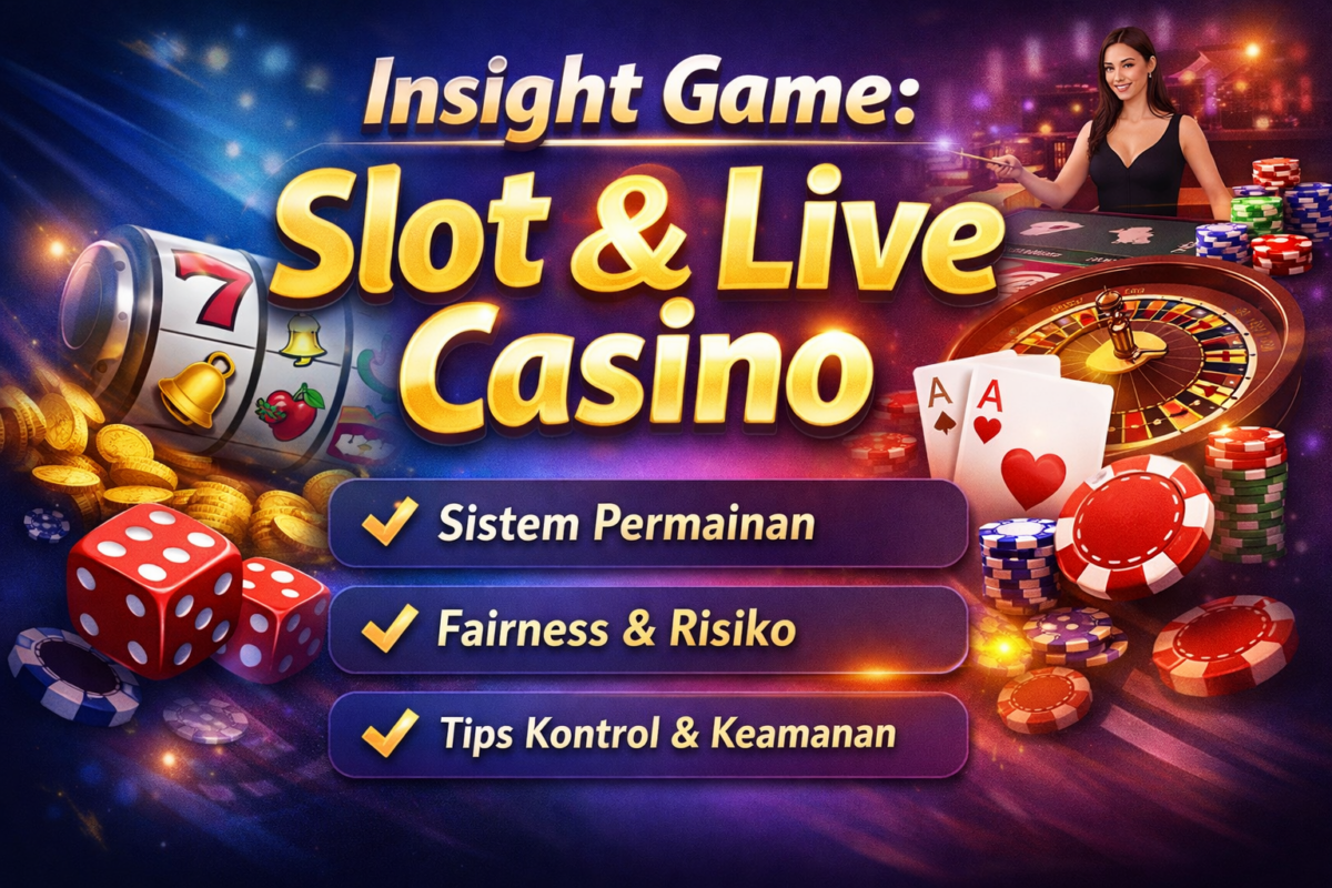 Jelaskan sistem permainan, fairness, dan risiko dengan tips praktis menjaga kontrol dan keamanan.