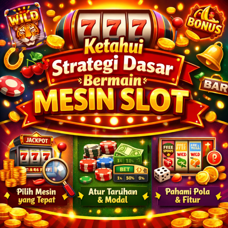 Ketahui Strategi dasar bermain Mesin Slot