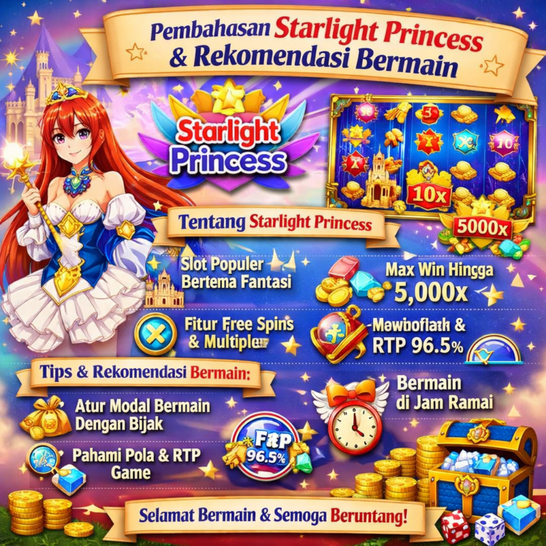 Pembahasan Starlight Princess dan Rekomendasi Bermain