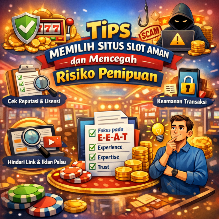 Tips Memilih Situs Slot Aman dan Mencegah Risiko Penipuan